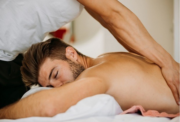 massage trườn phao