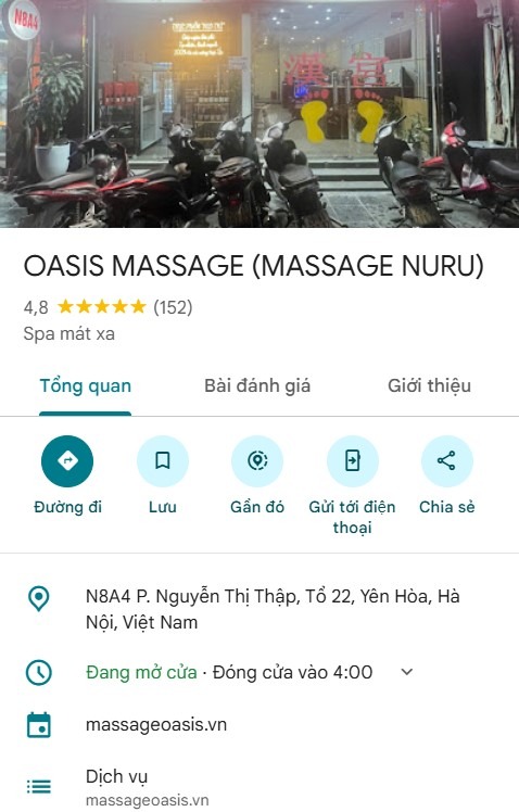 Nhận được nhiều đánh giá 5 sao trên Google Maps