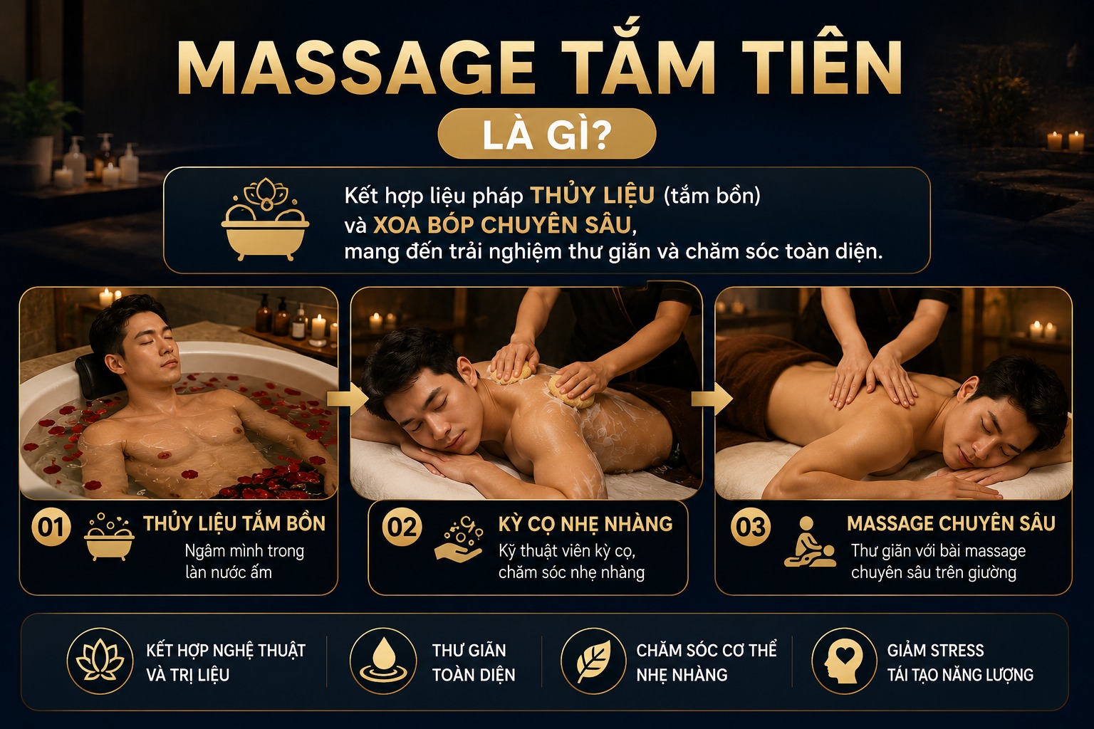 Massage tắm tiên là gì?
