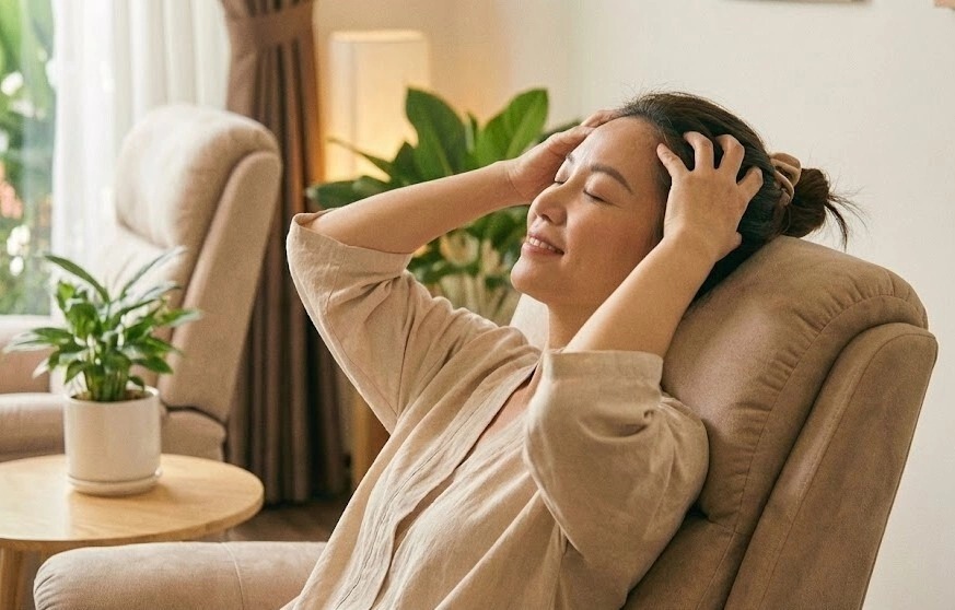 Một số mẹo tự massage tại nhà hỗ trợ giấc ngủ