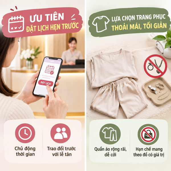 Lưu ý quan trọng TRƯỚC KHI đi massage lần đầu
