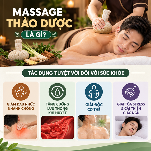 Massage thảo dược là gì?